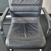 VOKO Physio-Class Konferenzstuhl Freischwinger Leder
