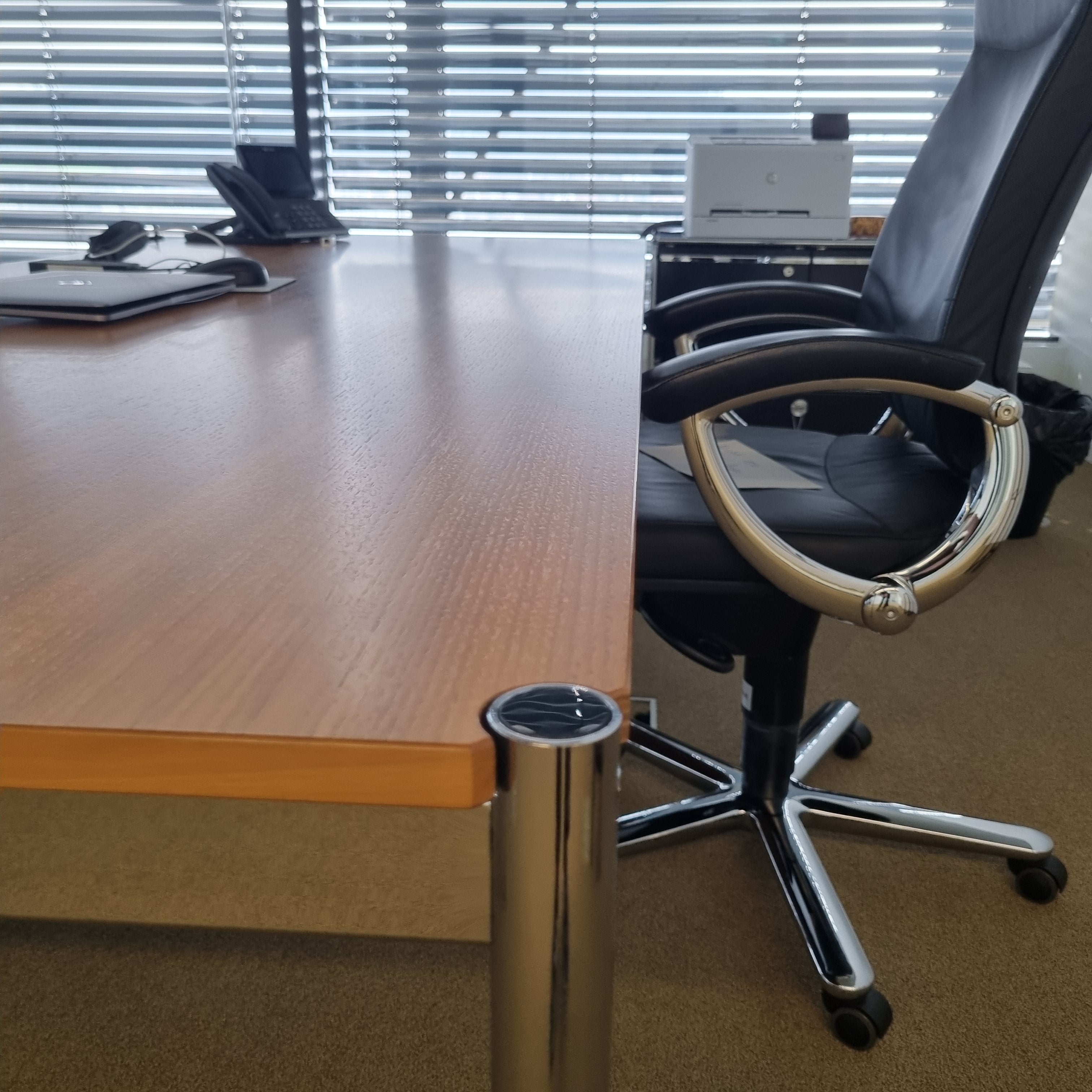 Usm Haller Tisch 250x100cm Nussbaum