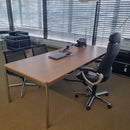 Usm Haller Tisch 250x100cm Nussbaum