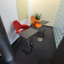 Vitra NesTable Laptoptisch höhenverstellbar, Schwarz