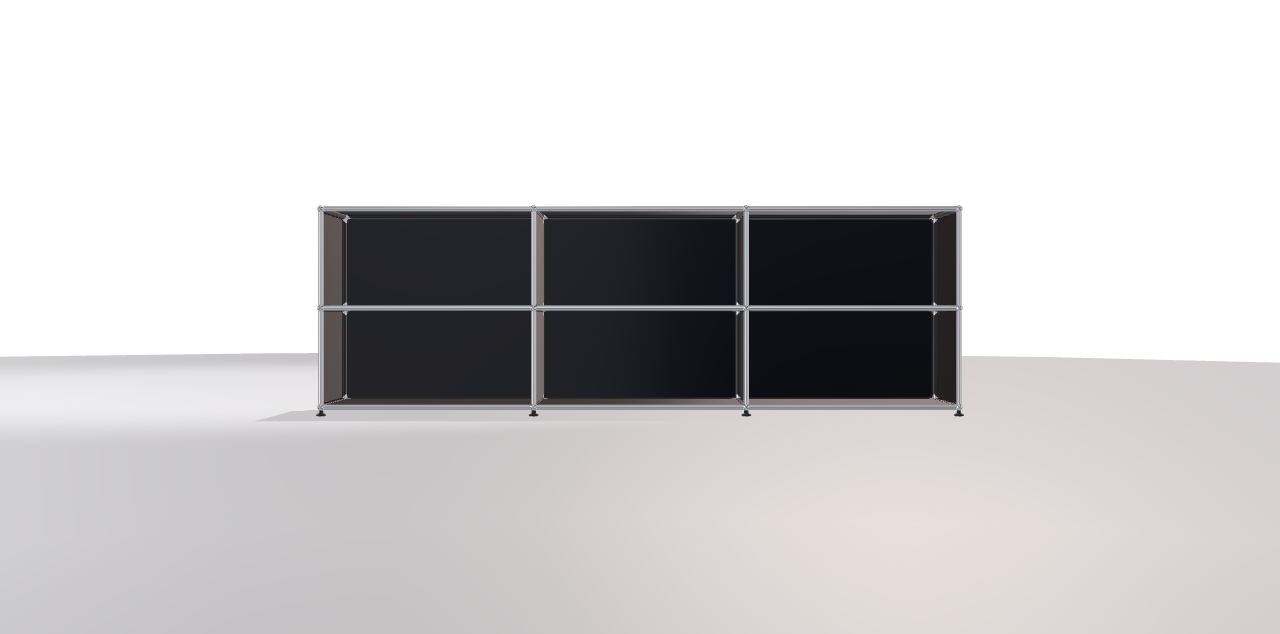 USM Lowboard 3x2 offen