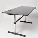 USM Kitos M Plus Höhenverstellbarer Tisch 180x90 Eiche schwarz