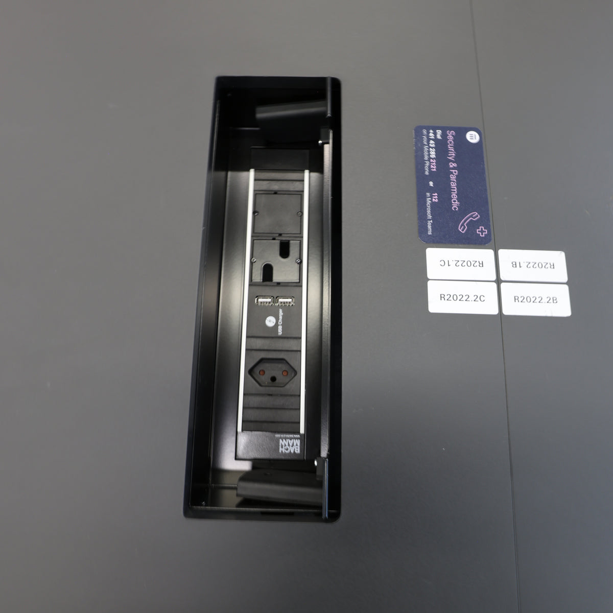 Vitra Pier Co-Working Table Grosstisch, Schwarz, 380 × 140 cm