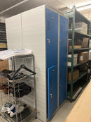 Burg Metallschrank mit vier geräumigen Abteilen B0811