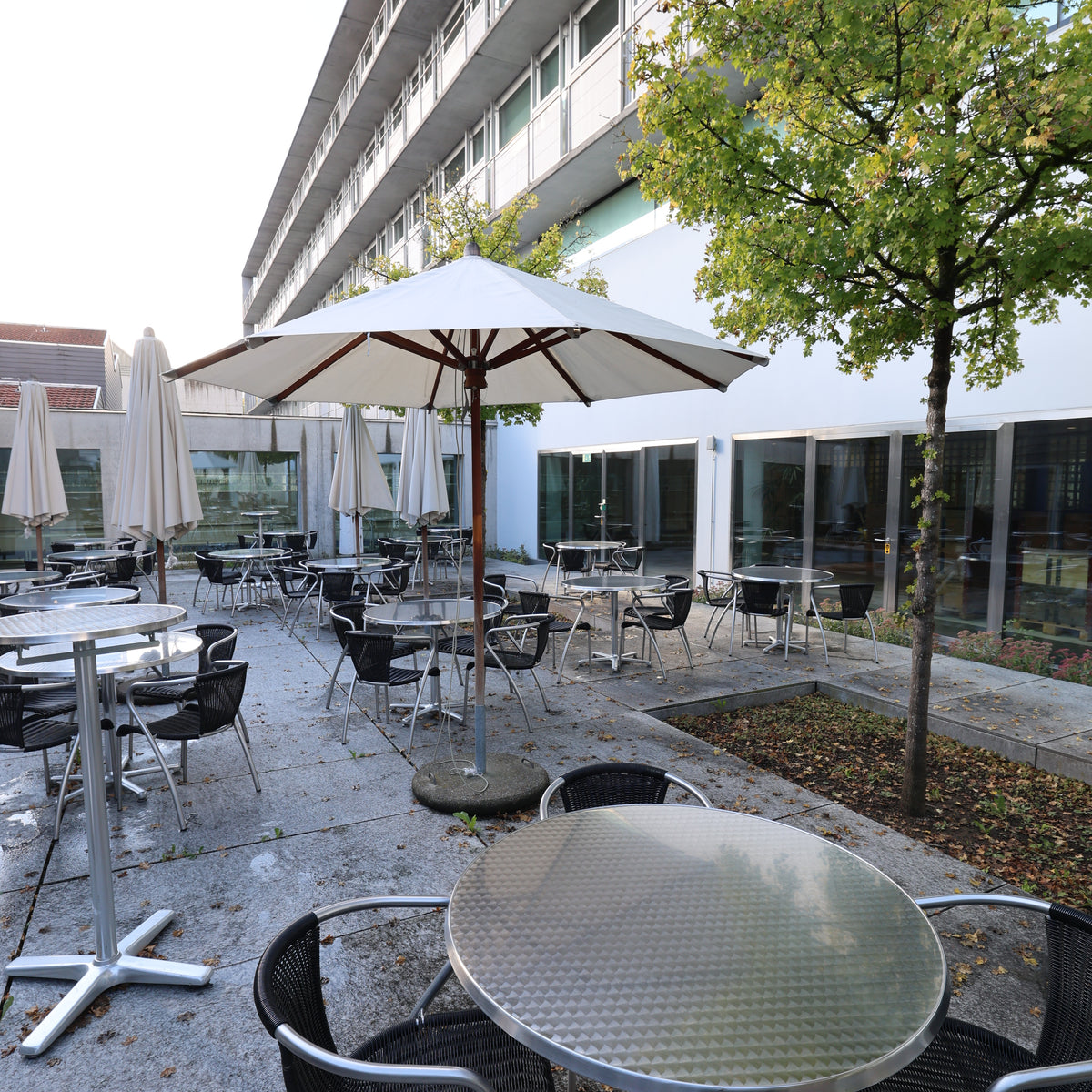 Steelmobil Outdoor-Stuhl, Aluminium / Schwarz