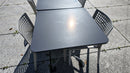Atelier Alinea Gartentisch, Stahl Grau, 75 × 75 cm
